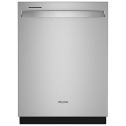 Whirlpool 24" 47dB Built-In Dishwasher with Third Rack (WDT750SAKZ) - Stainless Steel