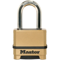 MASTER LOCK 2" Resettable Combination Padlock, With 1-1/2" Shackle