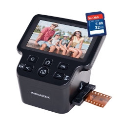 MAGNASONIC 24Mp Film Scanner With Large 5" Display & HDMI With Bonus 32GB Sd Card