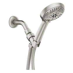 AKUAPLUS ® Hand Shower Kit - 5 Settings - Brush Nickel
