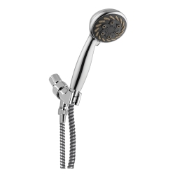 AKUAPLUS ® Hand Shower Kit With 6 Settings - Chrome