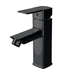 AKUAPLUS ® Tala Lavatory Faucet - Single Square Handle - Matte In Black