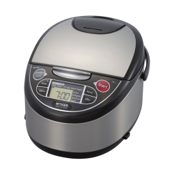 TIGER Jax-T10 Series Micom Controlled Rice Cooker With Tacook Cooking Plate, 5.5 Cups