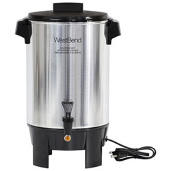 WestBend 30-Cup Coffee Urn (58030) - Silver