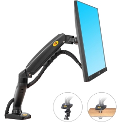 NB Monitor Desk Mount Full Motion Swivel Stand Monitor Arm for 17"-27" Monitor With Load Up to 19.8 Lbs
