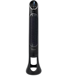 HONEYWELL Hyf290Bcm1 Quietset® 8 Whole Room 40” Tall Tower Fan Home, Bedroom, Office, 75 Oscillation, Remote Control, 8 Speeds, Slim Profile