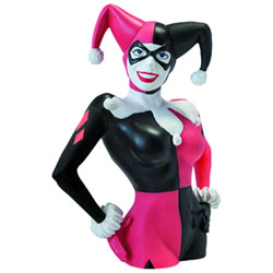Tirelire À Buste De Harley Quinn De Dc De Monogram