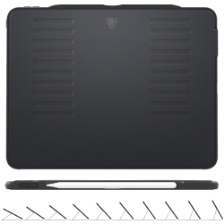 ZUGU CASE Zugu Muse Case for Ipad 10.2" (2019/2020/2021 Model) In Black