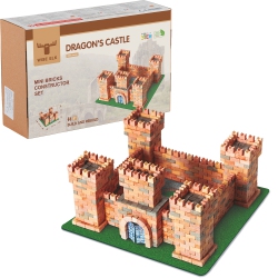 WISE ELK Mini Bricks Construction Set Dragon's Castle - 1080 PCs