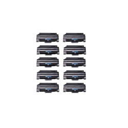 PRINTER SOLUTION 10 Pack Brand New Compatible Samsung Mlt-D105L Toner Cartridge In Black