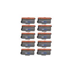 CC Premium Compatible 10 Pack Brother Tn-750 Toner Cartridge In Black