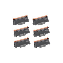 CC Premium Compatible 6 Pack Brother Tn-850 (Tn850) Extra High Yield Toner Cartridge In Black