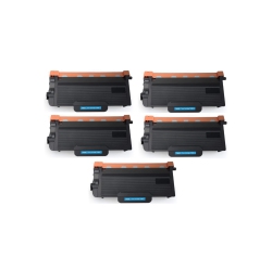 CC Premium Compatible 5 Pack Brother Tn-880 (Tn880) Extra High Yield Toner Cartridge In Black