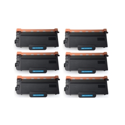 CC Premium Compatible 6 Pack Brother Tn-880 (Tn880) Extra High Yield Toner Cartridge In Black