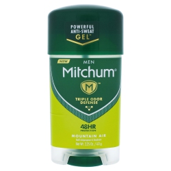 MITCHUM Power Gel Mountain Air Anti-Perspirant & Deodorant By for Men - 2.25 OZ Deodorant Stick