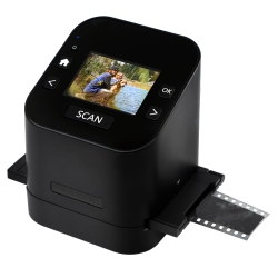 MAGNASONIC All-In-One Film & Slide Scanner, 22Mp, Converts 35Mm/110/126/ Super 8/8MM Film & 135/110/126 Slides Into Jpeg