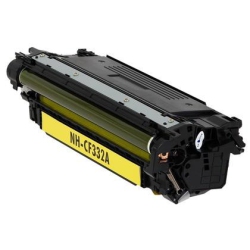 SUPERINK Compatible HP Cf332A Toner Cartridge for HP M651 By In Yellow