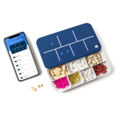 ELLIEGRID App Connected Smart Pill Organizer Medical Box By