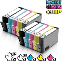 INKFIRST 2 Set Of 5 ® Compatible Ink Cartridges Replacement for HP 564 Xl 564Xl High Yield Photosmart B8550 7510 7515 7520 7525