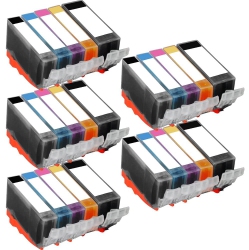 INKFIRST 5 Set Of 5 ® Compatible Ink Cartridges Replacement for Canon Pgi-225 Cli-226 Pgi225 Cli226 Pixma Mx882 Ip4820 Ip4920