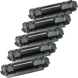 INKFIRST 5 ® Compatible Toner Cartridges Replacement for HP Ce285A 85A Laserjet Pro M1212F M1213Nf M1214Nfh M1216Nfh P1102