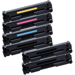 INKFIRST 6 ® Compatible Toner Cartridges Replacement for HP Cf400X Cf401X Cf402X Cf403X 201X Color Laserjet Pro M252Dw M277