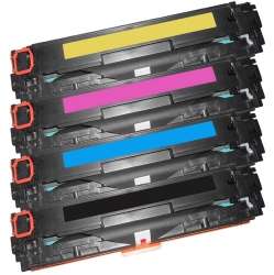 INKFIRST 1 Set Of 4 ® Compatible Toner Cartridges Replacement for HP Cf380A Cf381A Cf382A Cf383A 312A Color Laserjet M476Dn