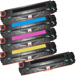 INKFIRST 5 ® Compatible Toner Cartridges Replacement for HP Cf380A Cf381A Cf382A Cf383A 312A Color Laserjet M476Dn M476Dw M476