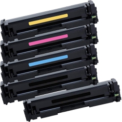 INKFIRST 5 ® Compatible Toner Cartridges Replacement for HP Cf400X Cf401X Cf402X Cf403X 201X Color Laserjet Pro M252Dw M277