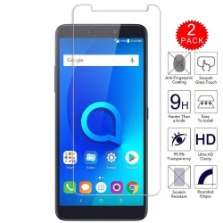 CSMART 【2 Packs】 Premium Tempered Glass Screen Protector for Alcatel 1B 2020 2021 / 1X 2019, Case Friendly & Bubble Free