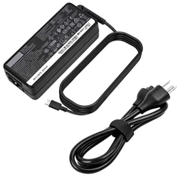 LLAMATEC USB C Ac Charger for Lenovo Thinkpad E580 E585 E590 E590S E595 20Ks 20Kv 20Nb 65W Type C Laptop Power Supply Adapter