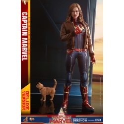 MARVEL Captain 12 Inch Action Figure Movie Masterpiece 1/6 Scale Series - Captain Deluxe Version Hot Toys 904311