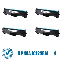 PRINTER PRO Compatible Replacement for 4 Pack HP 48A (Cf248A)/48A/hp48/hp48A Toner Cartridge - HP Laserjet Pro Mfp M15A M15W M16 Mfp M28A Mfp M28W