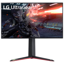 LG UltraGear 27" 4K Ultra HD 144Hz 1ms GTG IPS LED G-Sync Gaming Monitor (27GN950-B) - Black