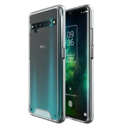 CC Final Sale Topsave Crystal Clear PC Tpu Protective Case for Tcl 10 Pro