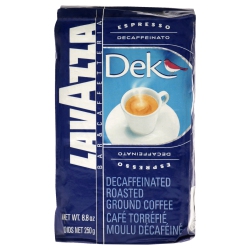 LAVAZZA Dek Espresso Decaffeinated Roast Ground Coffee By for - 8.8 OZ Coffee