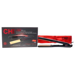 CHI G2 Ceramic And Titanium Infused Hairstyling Flat Iron Gf7057 - By for Unisex - 1.25 Inch Flat Iron In Black