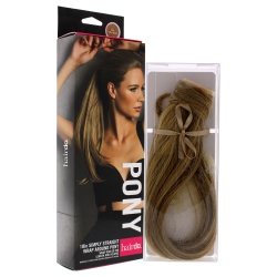 HAIRDO Simply Straight Pony - R25 Ginger Blonde By for Women - 18 Inch Hair Extension In Multicolor