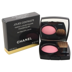 CHANEL Joues Contraste Powder Blush - 64 Explosion By for Women - 0.14 OZ Blush In Pink