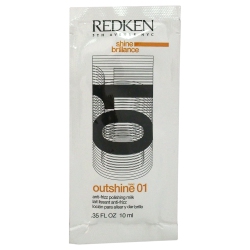 REDKEN Outshine 01 Anti-Frizz Polishing Milk By for Unisex - 0.35 OZ Polish