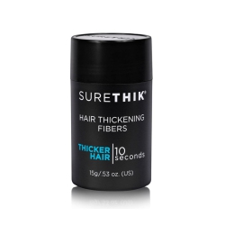 SURETHIK Hair Thickening Fibers Dark Brown, 15G