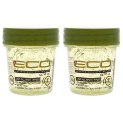 ECOCO Eco Style Gel - Olive Oil By for Unisex - 1.6 OZ Gel - Pack Of 2