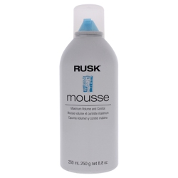 RUSK Mousse - Maximum Volume And Control By for Unisex - 8.8 OZ Mousse