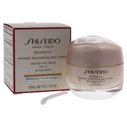SHISEIDO Benefiance Wrinkle Smoothing Day Cream Spf 23 By for Unisex - 1.8 OZ Cream