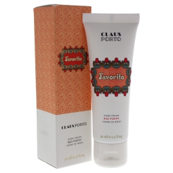 CLAUS PORTO Favorito Poppy Hand Cream By for Women - 1.7 OZ Cream In Red