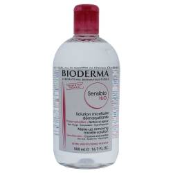BIODERMA Sensibio H2O Make-Up Removing By for Unisex - 16.7 OZ Makeup Remover