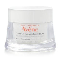 AVENE Rich Revitalizing Nourishing Cream - Very Dry Sensitive Skin By for Women - 1.6 OZ Cream