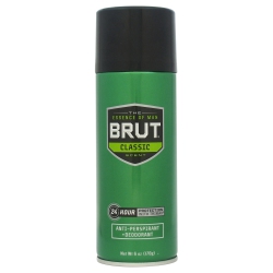 BRUT Antiperspirant & Deodorant Spray By for Unisex - 6 OZ Deodorant