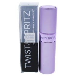TWIST AND SPRITZ Atomiser - Light By for Women - 8 Ml Refillable Spray (Empty) In Purple