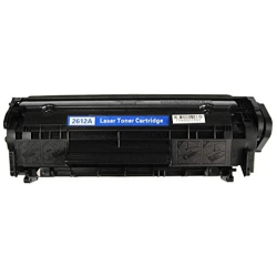 PRINTER SOLUTION New Compatible Toner Cartridge Work As HP Q2612A 12A / Canon 104 (0263B001); Used for Printer: HP Laserjet M1005 In Black